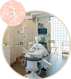 プライバシーに配慮した個室診療